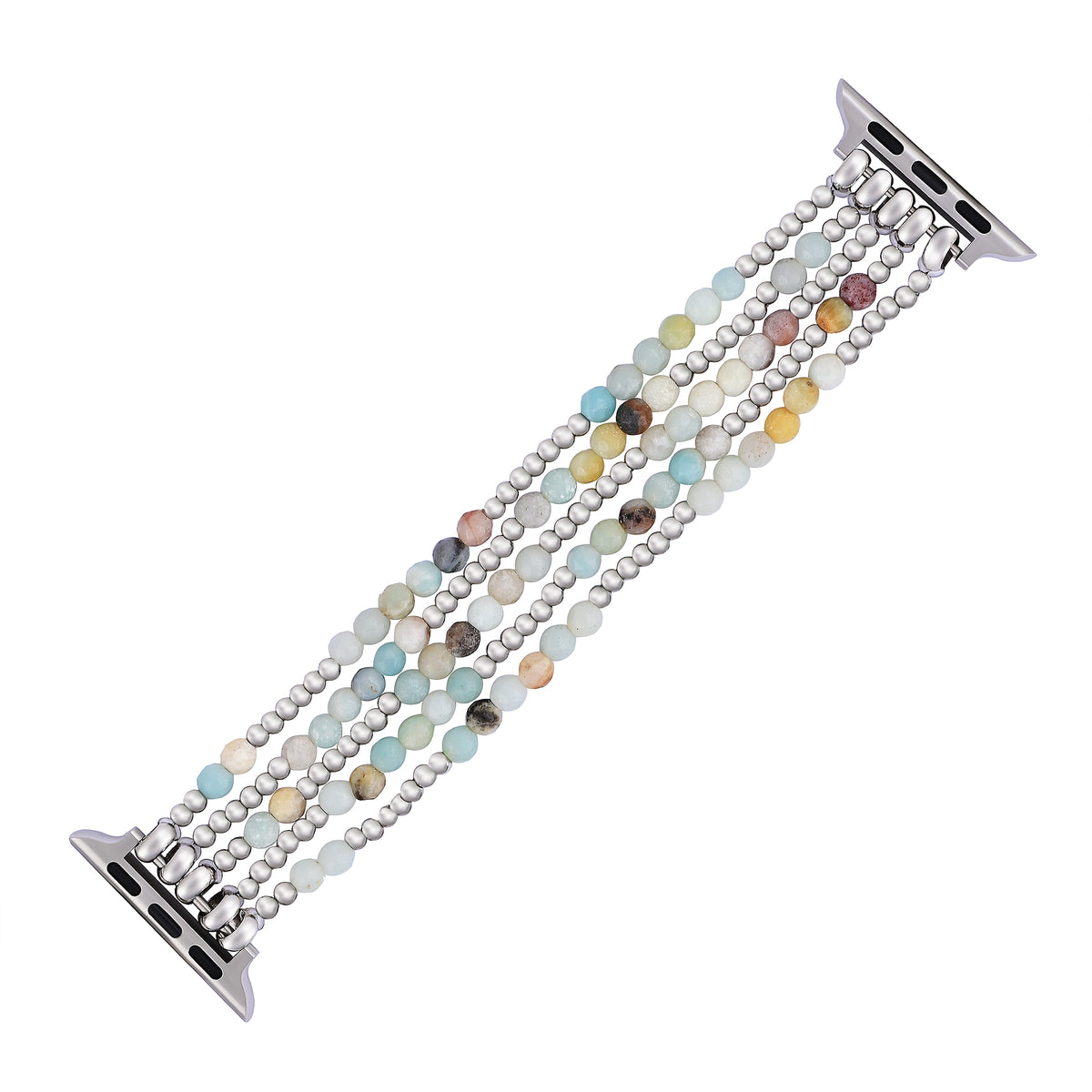 Bracelet extensible Amazonite Brilliance pour Apple Watch