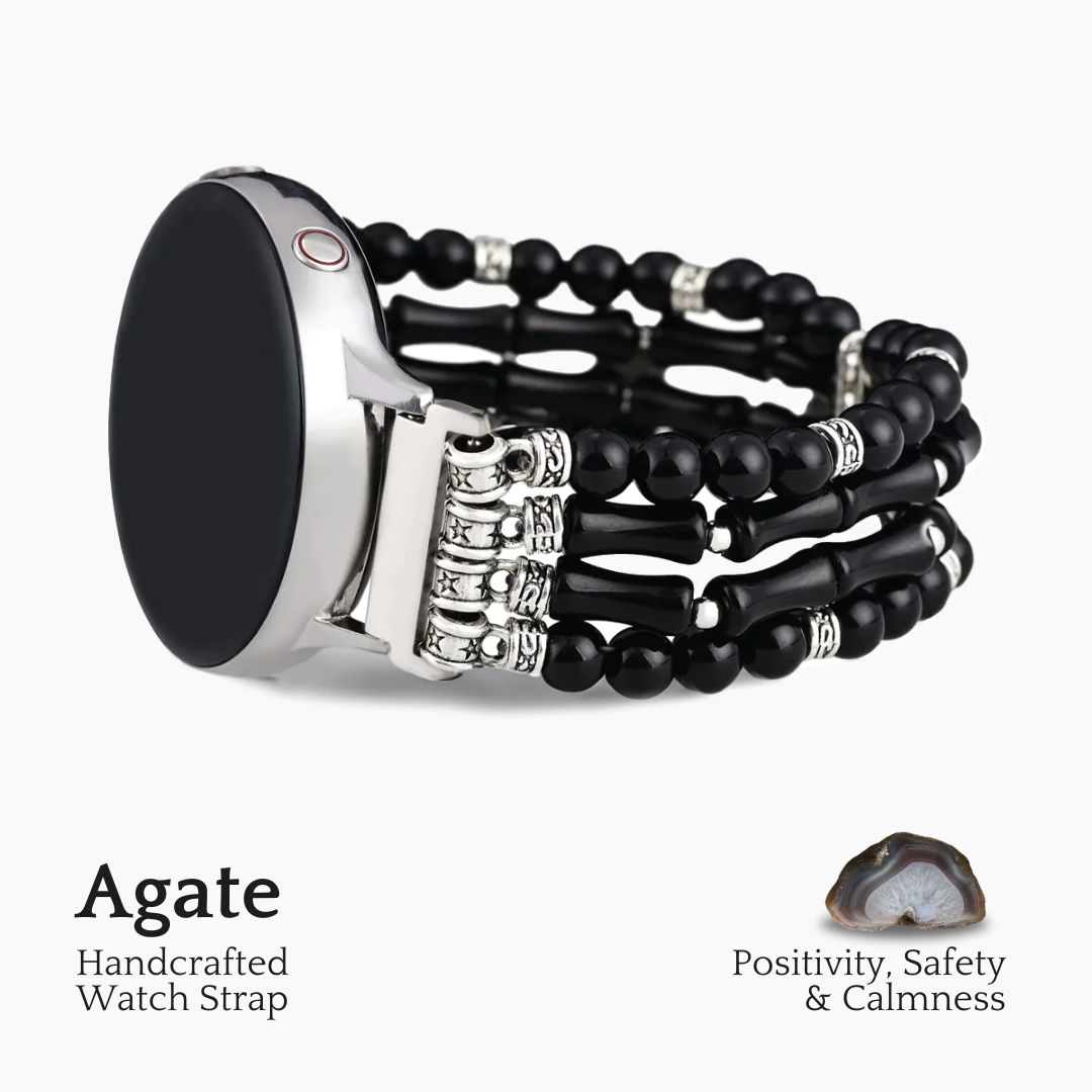 Bracelet de montre extensible Moonlight Agate Samsung Galaxy