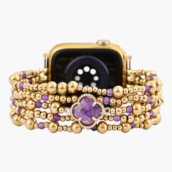 Bracelet extensible de protection Imperial Amethyst pour Apple Watch