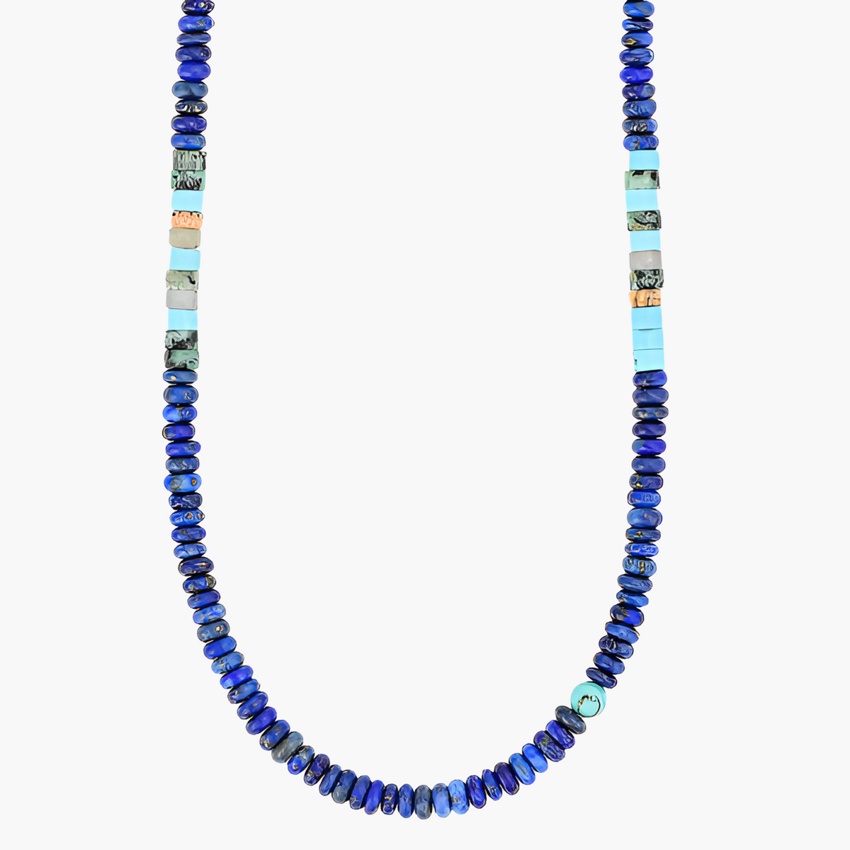 Collier Horizon Bleu Profond pour Homme