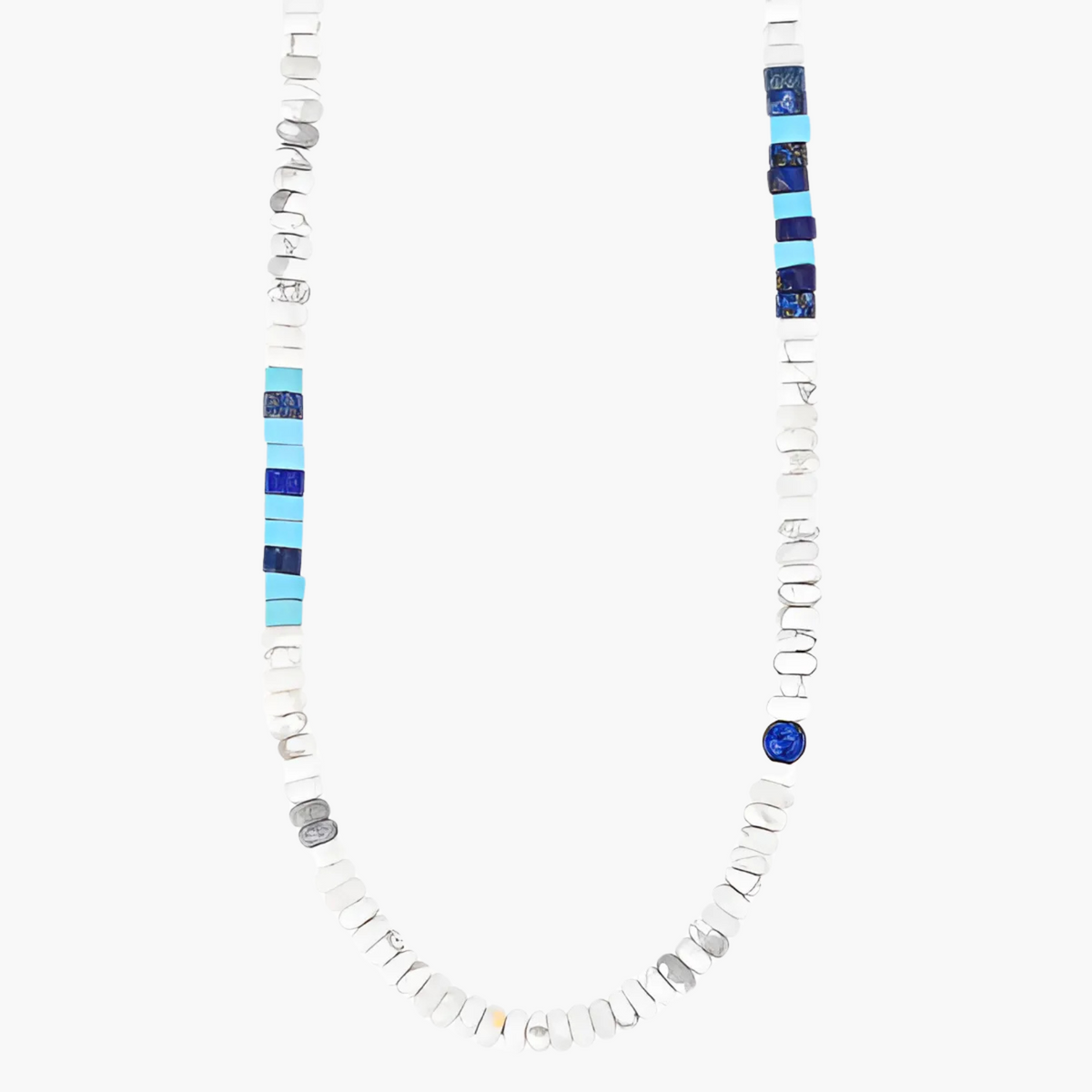 Collier Océan en Hématite pour Hommes