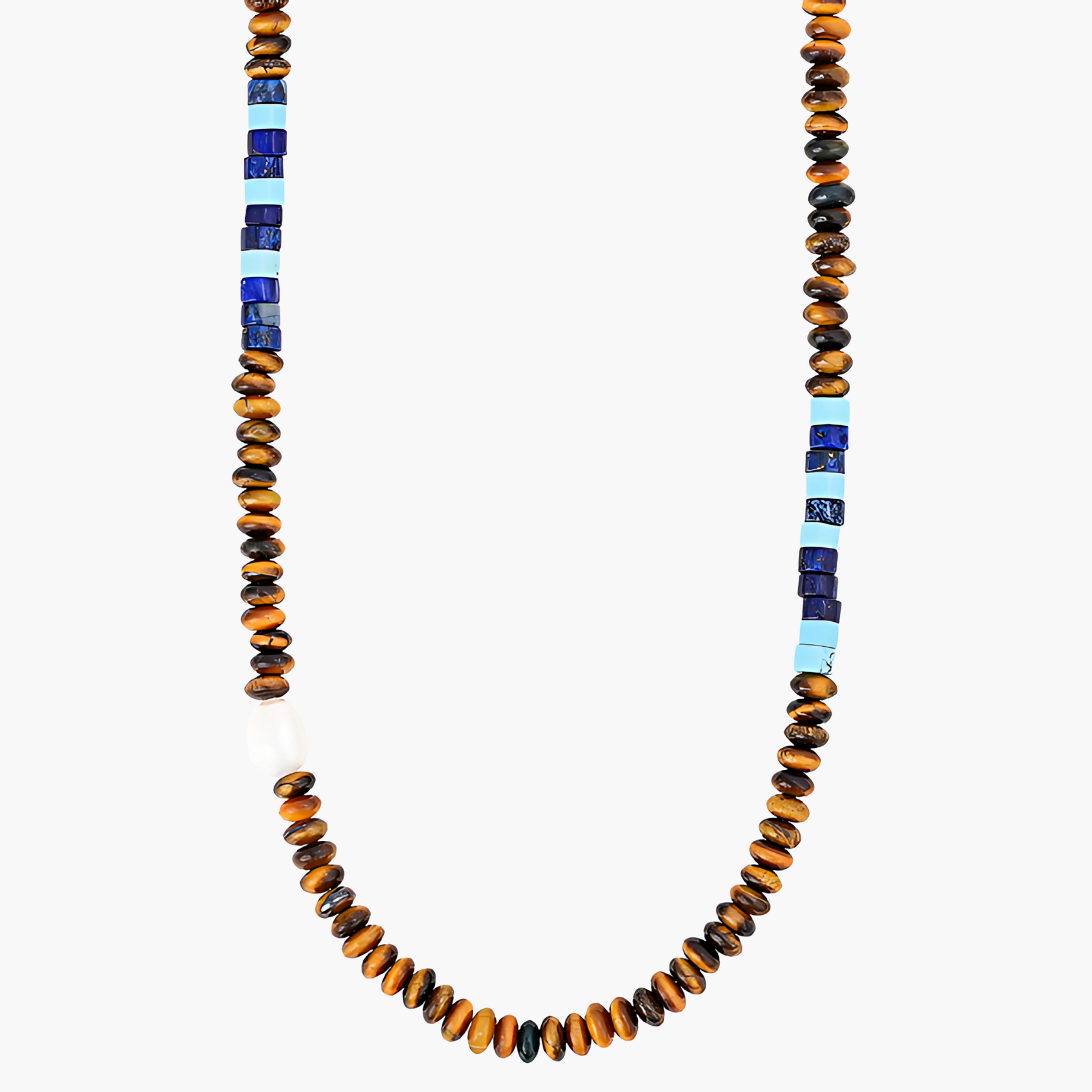 Collier en Terre de Cobalt pour Hommes