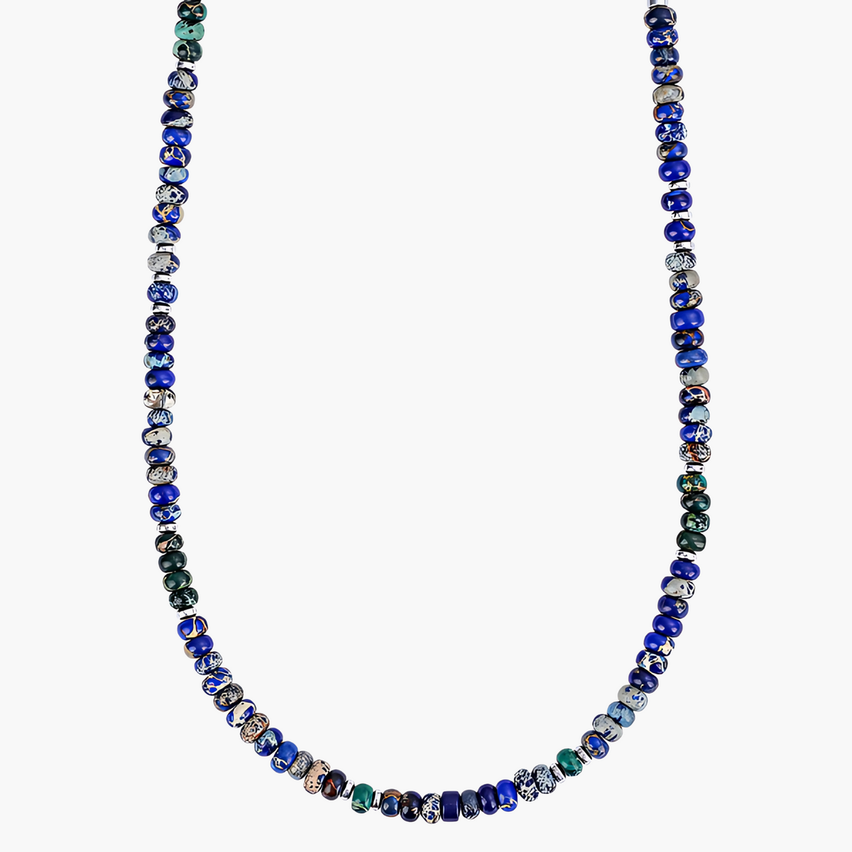 Collier Rugged Jasper pour Hommes