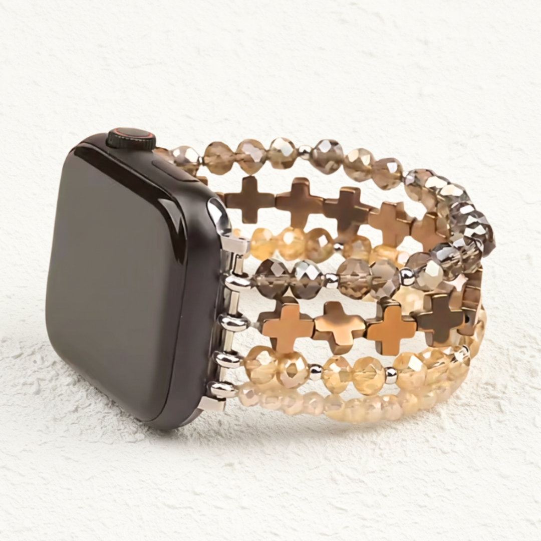 Bracelet Apple Watch en jaspe Imperial Earth