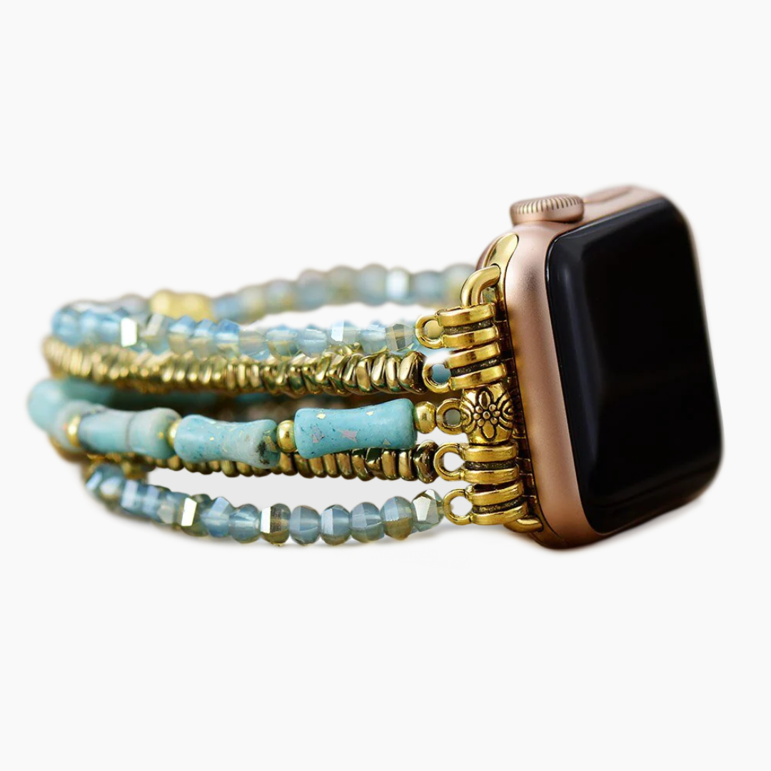 Bracelet extensible Jade Glimmer pour Apple Watch