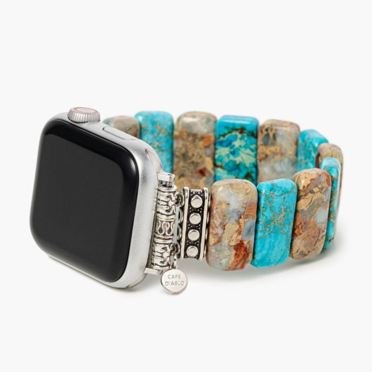 Bracelet extensible Coastal Turquoise pour Apple Watch