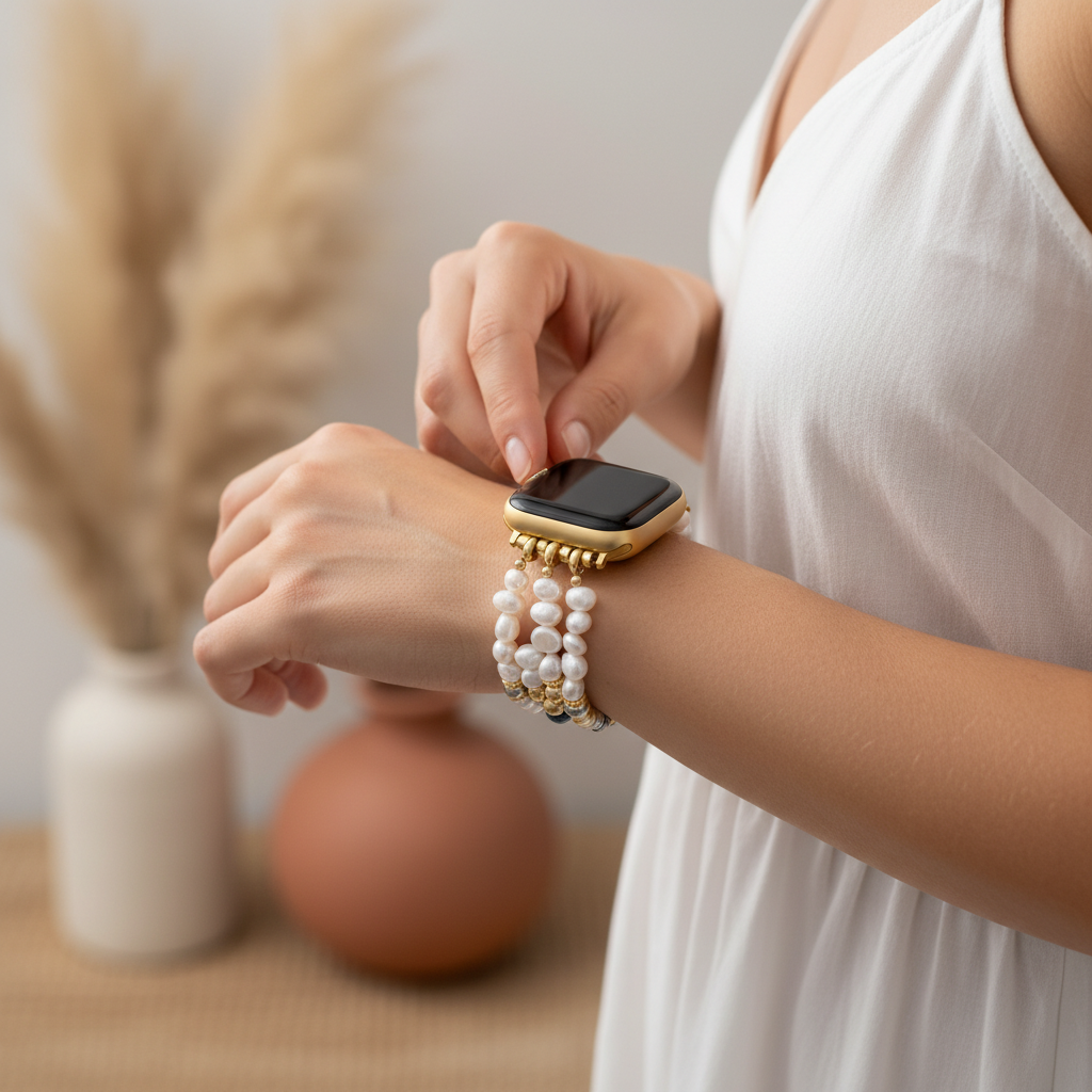 Bracelet extensible Chakra Couture pour Apple Watch