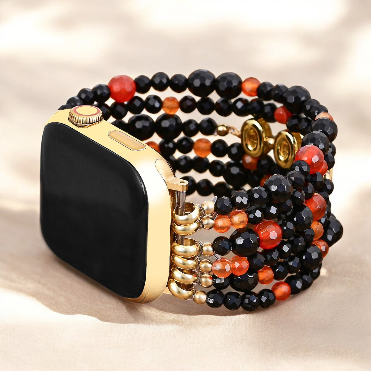 Bracelet Apple Watch Halloween Citrouille