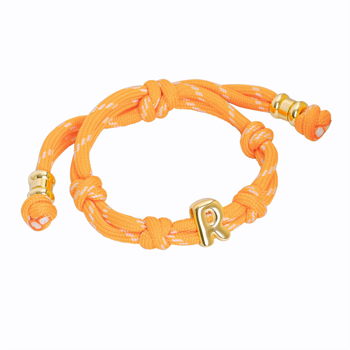 Bracelets à nœud avec initiale