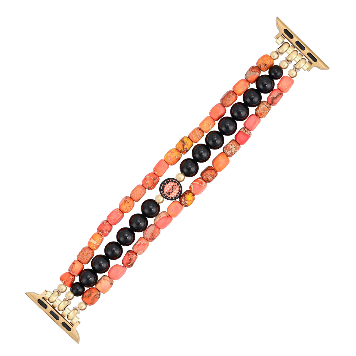 Bracelet en agate effrayante pour Apple Watch