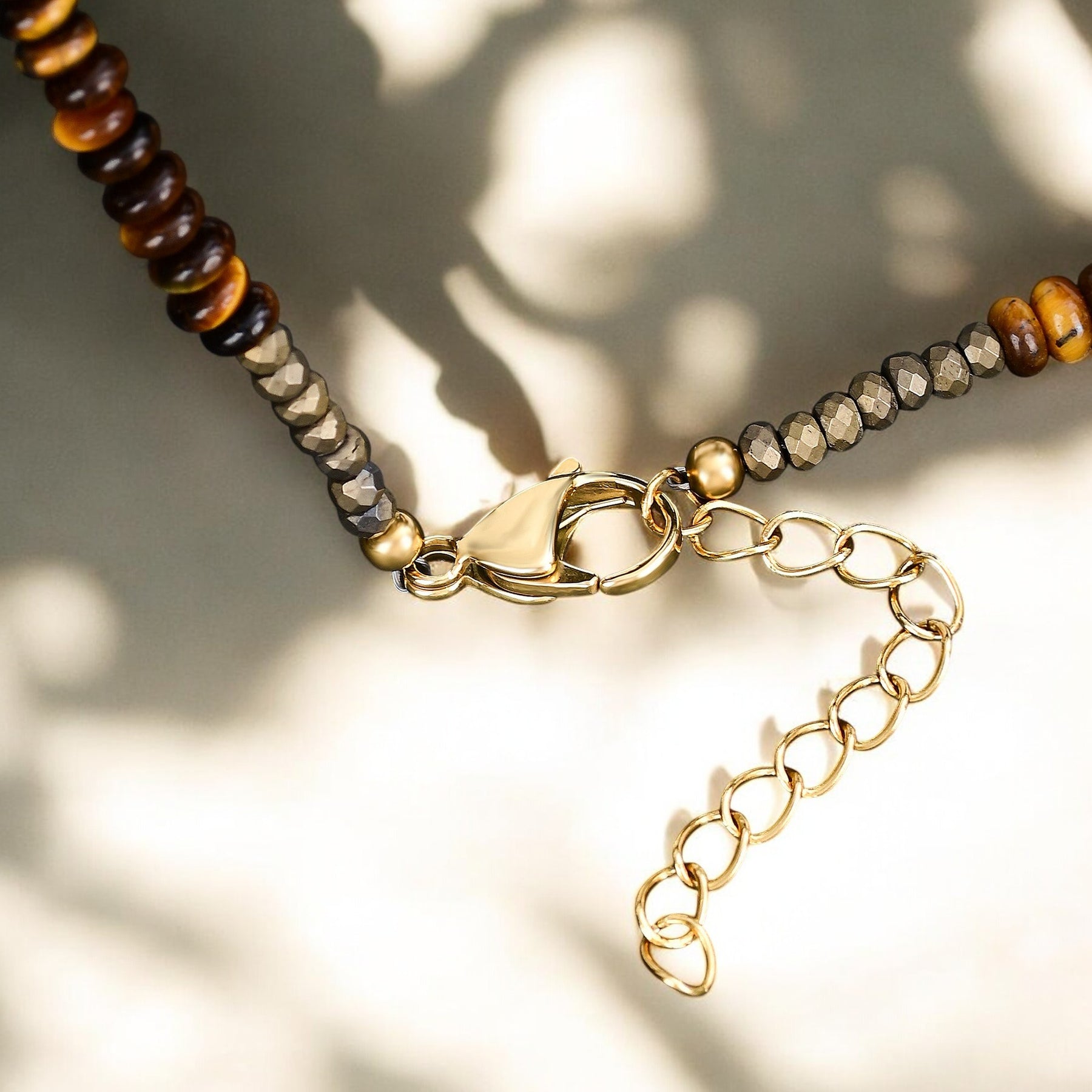 Collier en Terre de Cobalt pour Hommes