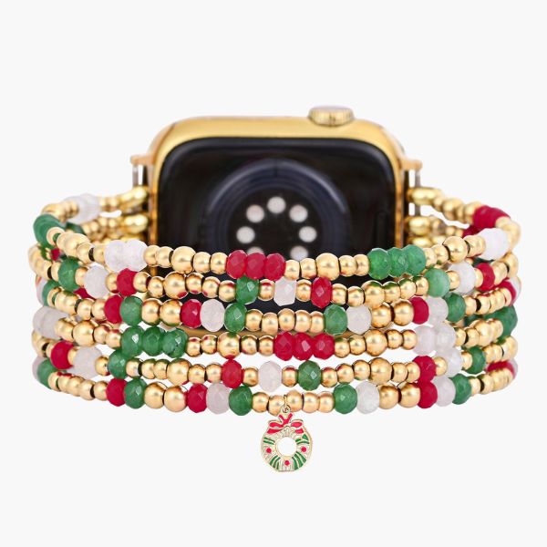 Bracelet extensible Golden Holly Cheer pour Apple Watch