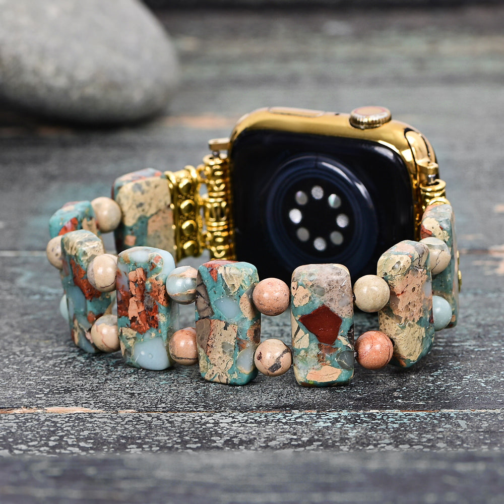 Bracelet extensible zen tibétain Apple Watch