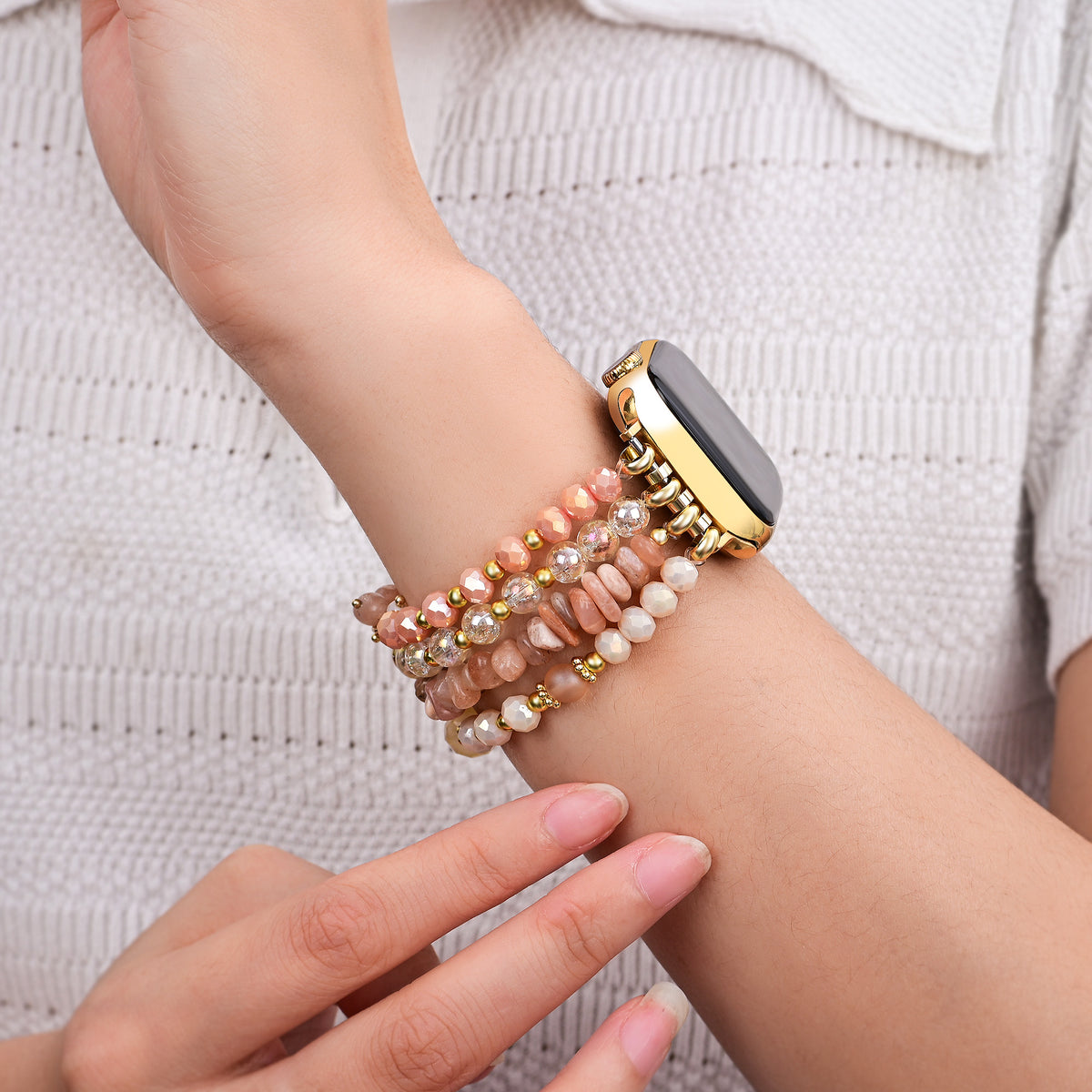Bracelet Sunstone Serenity Apple Watch