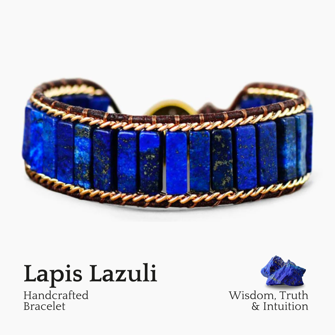 Bracelet Énergétique en Lapis Lazuli