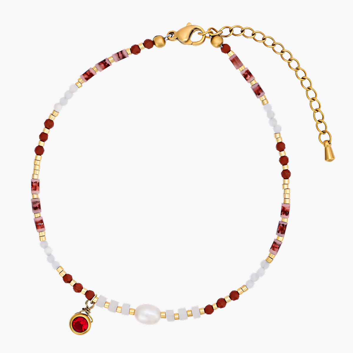 Bracelet de cheville Scarlet Harmony