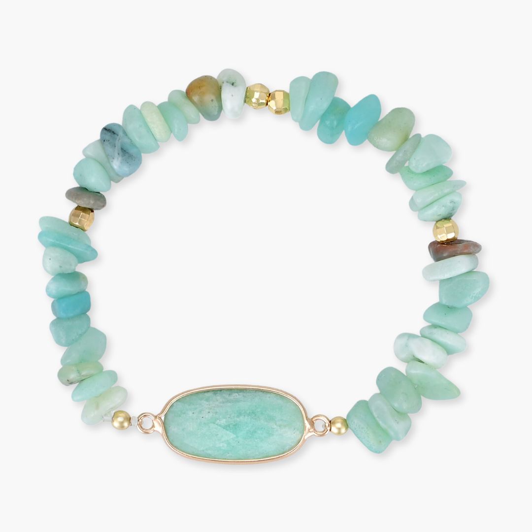 Bracelet en Amazonite Seabreeze