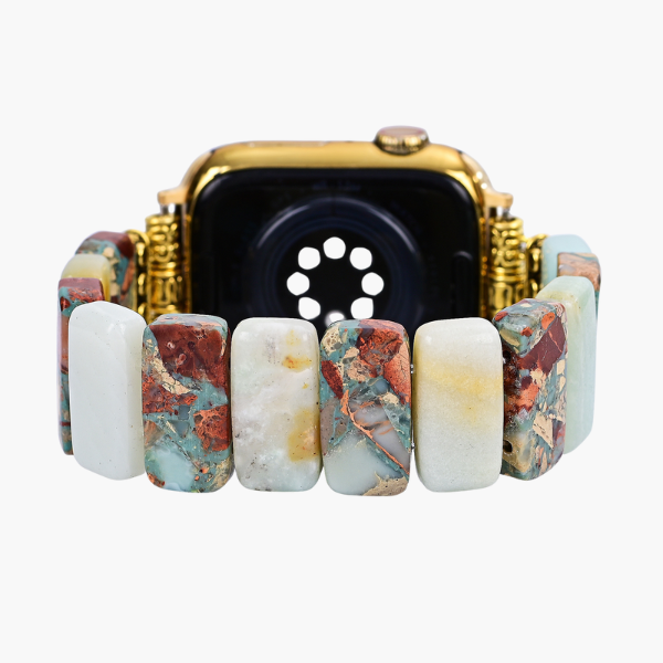Bracelet extensible Earth Amazonite pour Apple Watch