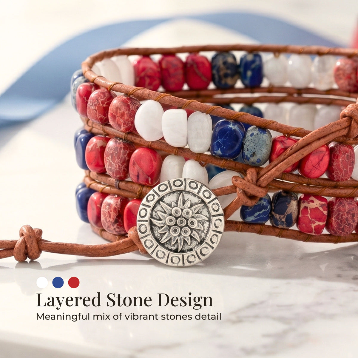 Bracelet enroulé Freedom Light