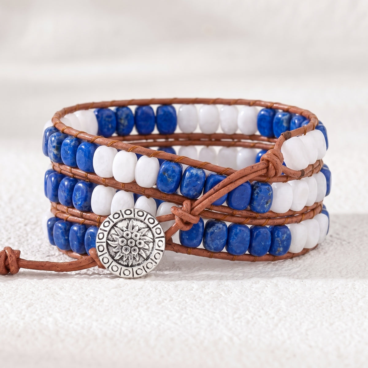Bracelet perlé Égée Grèce
