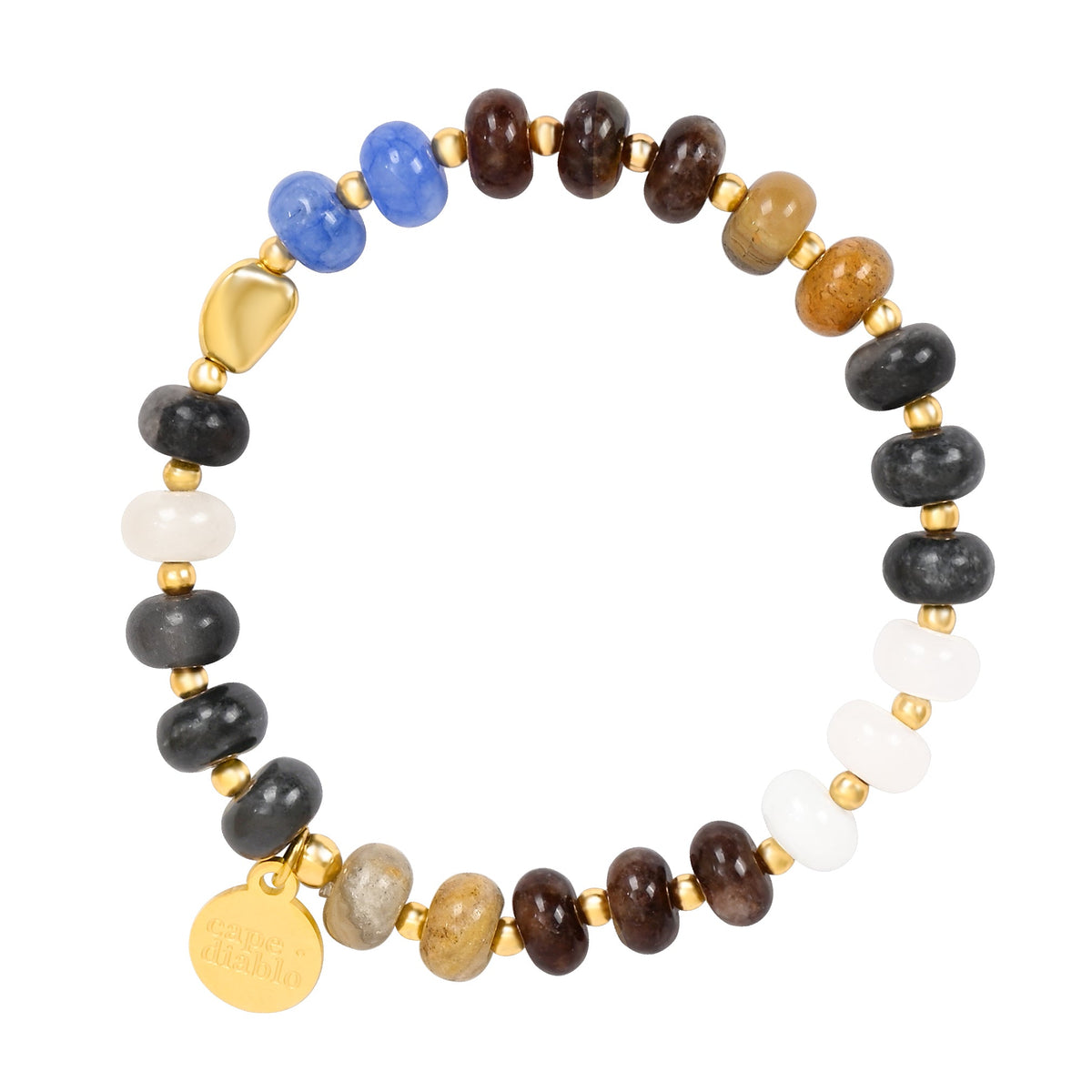 Bracelet Éclat d'Ancrage en Labradorite