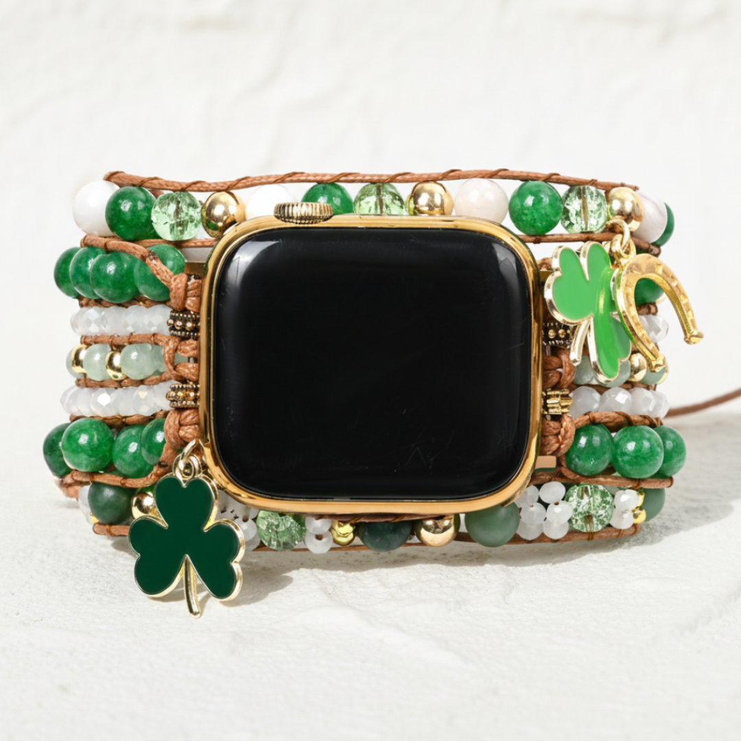Bracelet Apple Watch Lucky Clover Energy