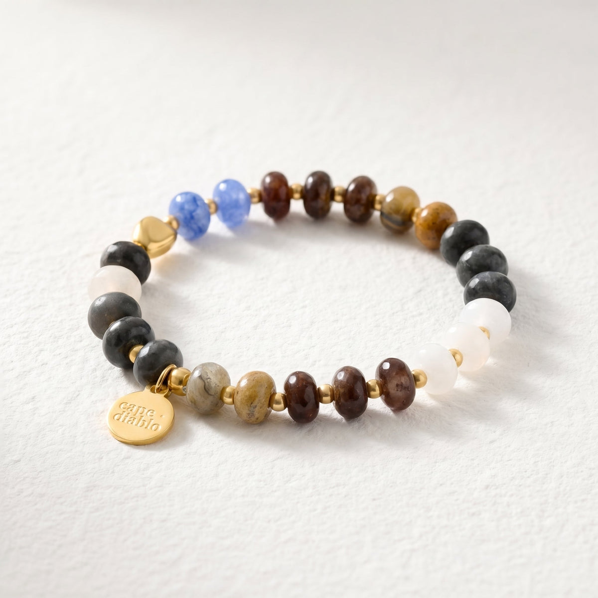Bracelet Éclat d'Ancrage en Labradorite