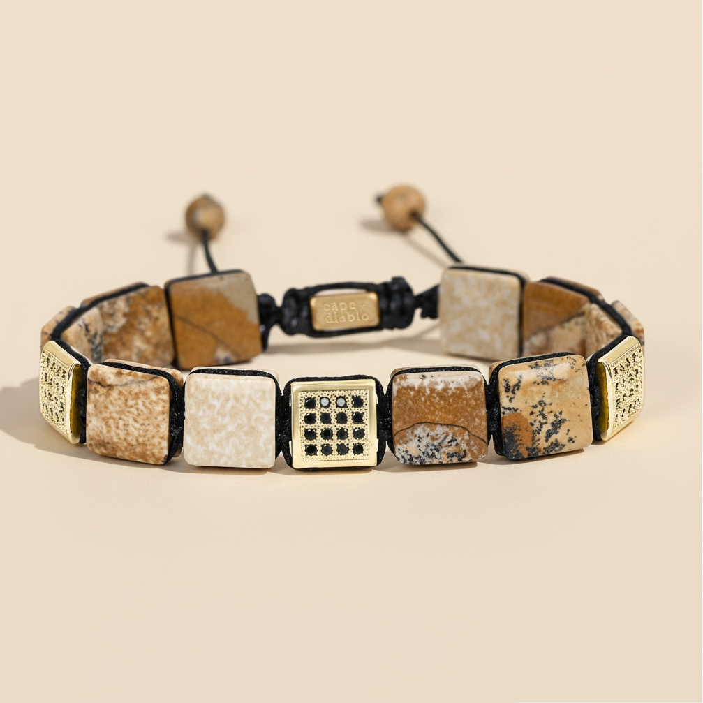 Bracelet pour homme en pierre Picture