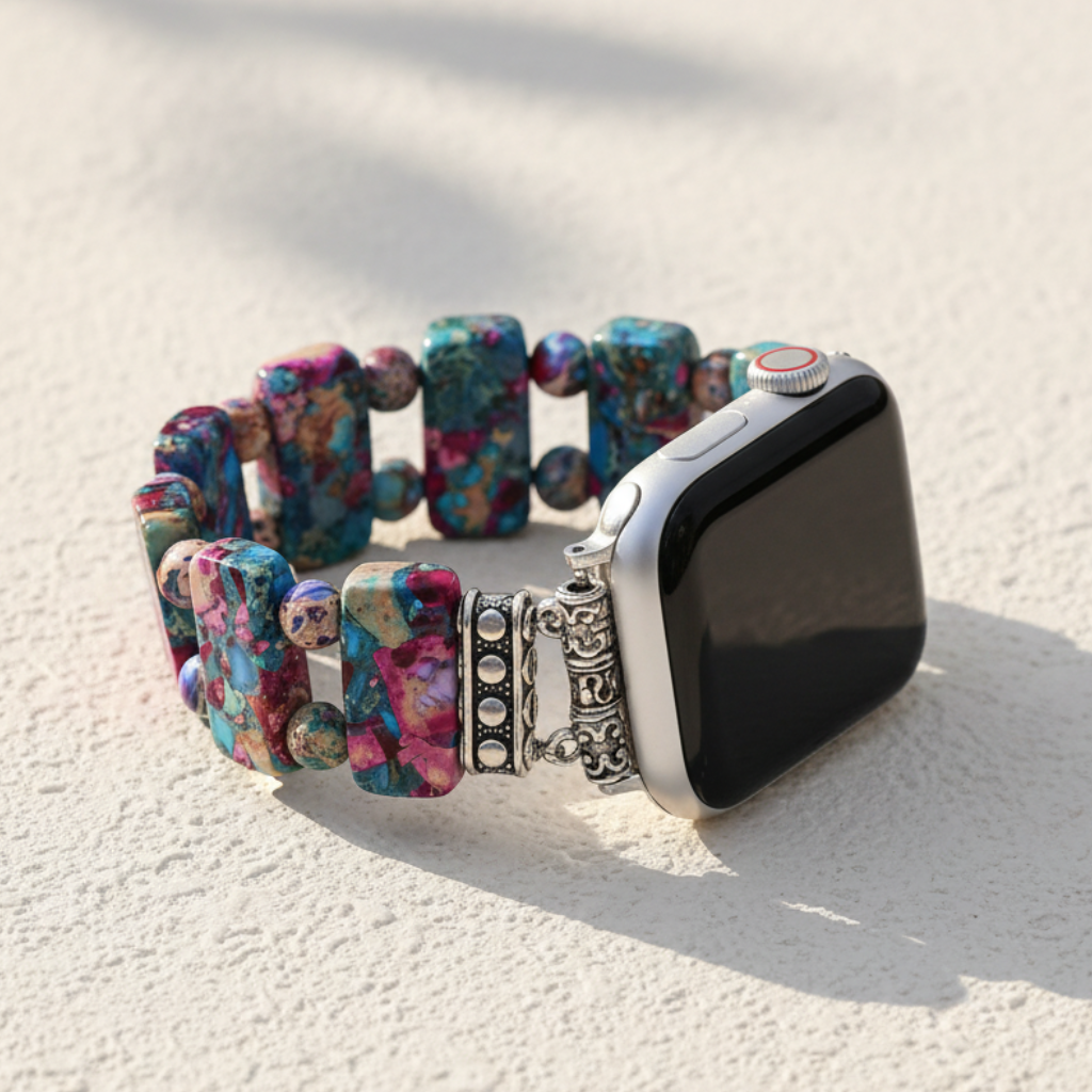 Bracelet extensible Apple Watch Éclat Céleste