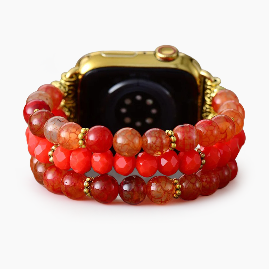 Bracelet extensible Ember Agate pour Apple Watch
