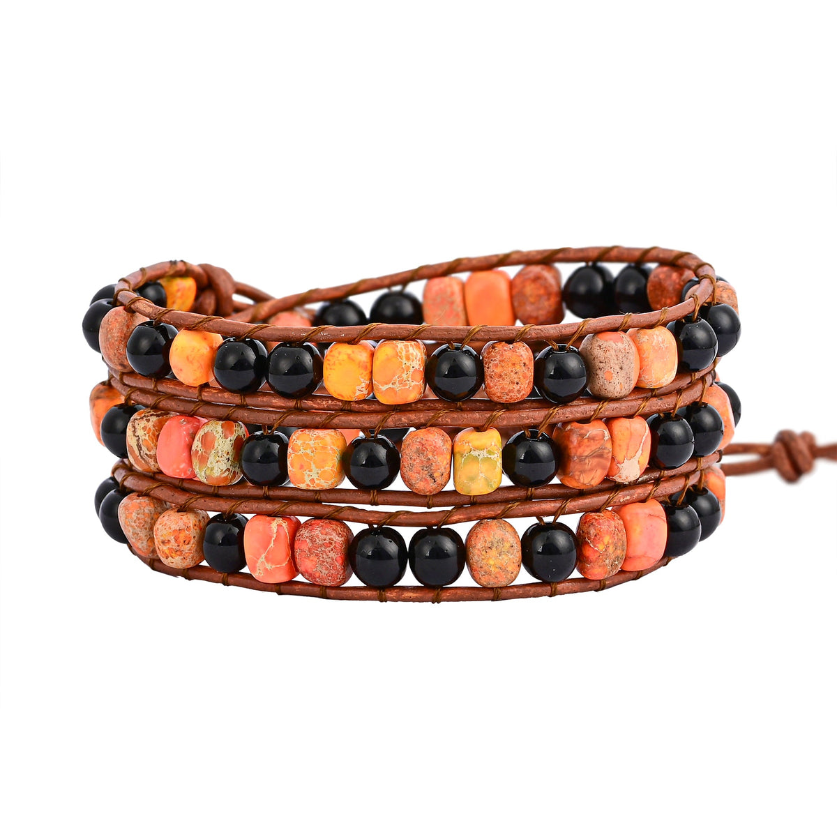 Bracelet en agate effrayante