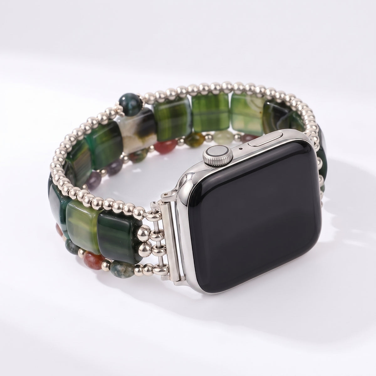 Bracelet extensible Apple Watch Tourmaline Midnight Bloom