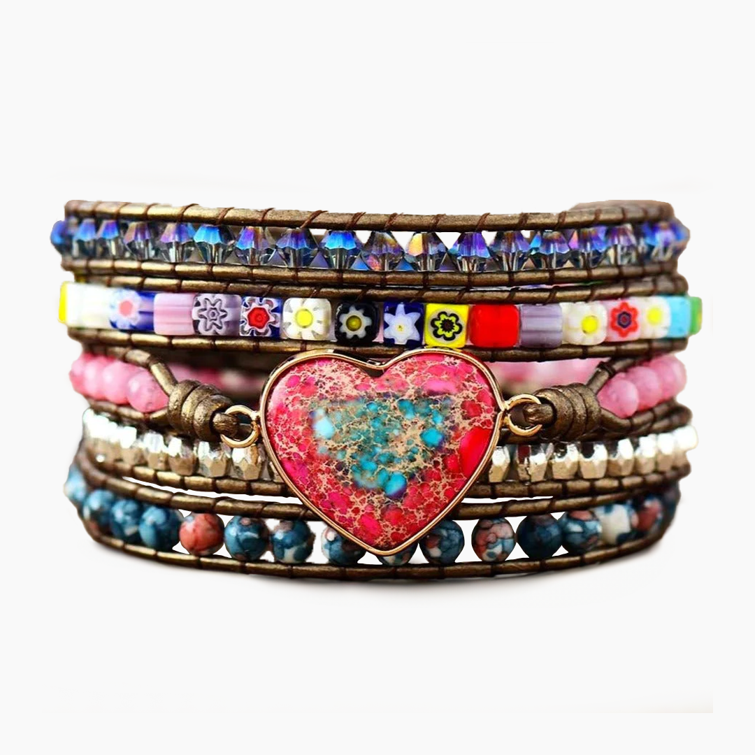 Bracelet enveloppant de protection Love Warrior
