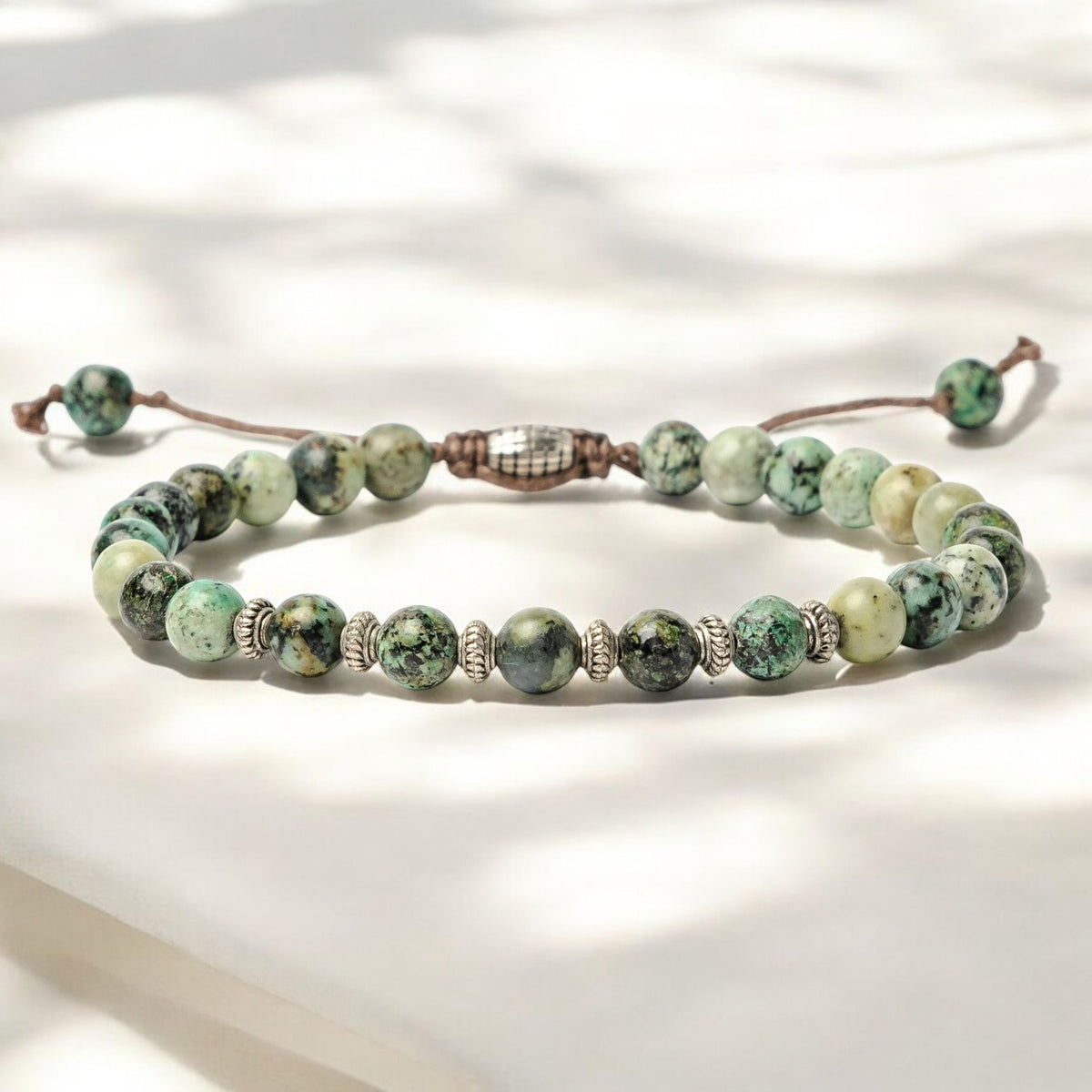 Bracelet Ragnar en turquoise africaine pour homme