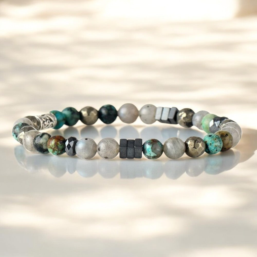 Bracelet en pierre Odin pour homme