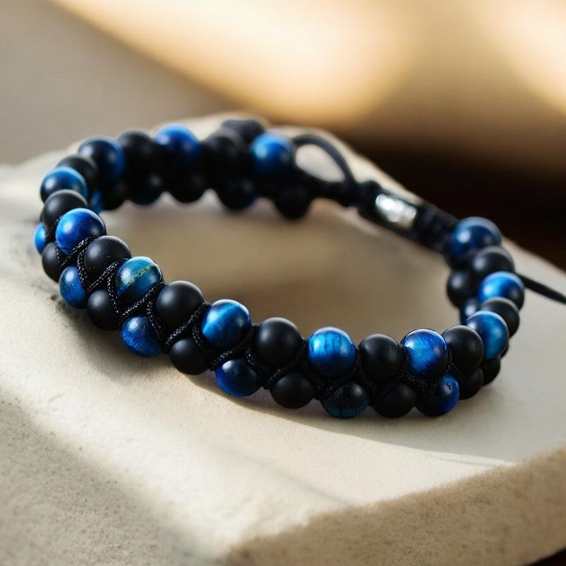 Bracelet Énergie Onyx pour Hommes