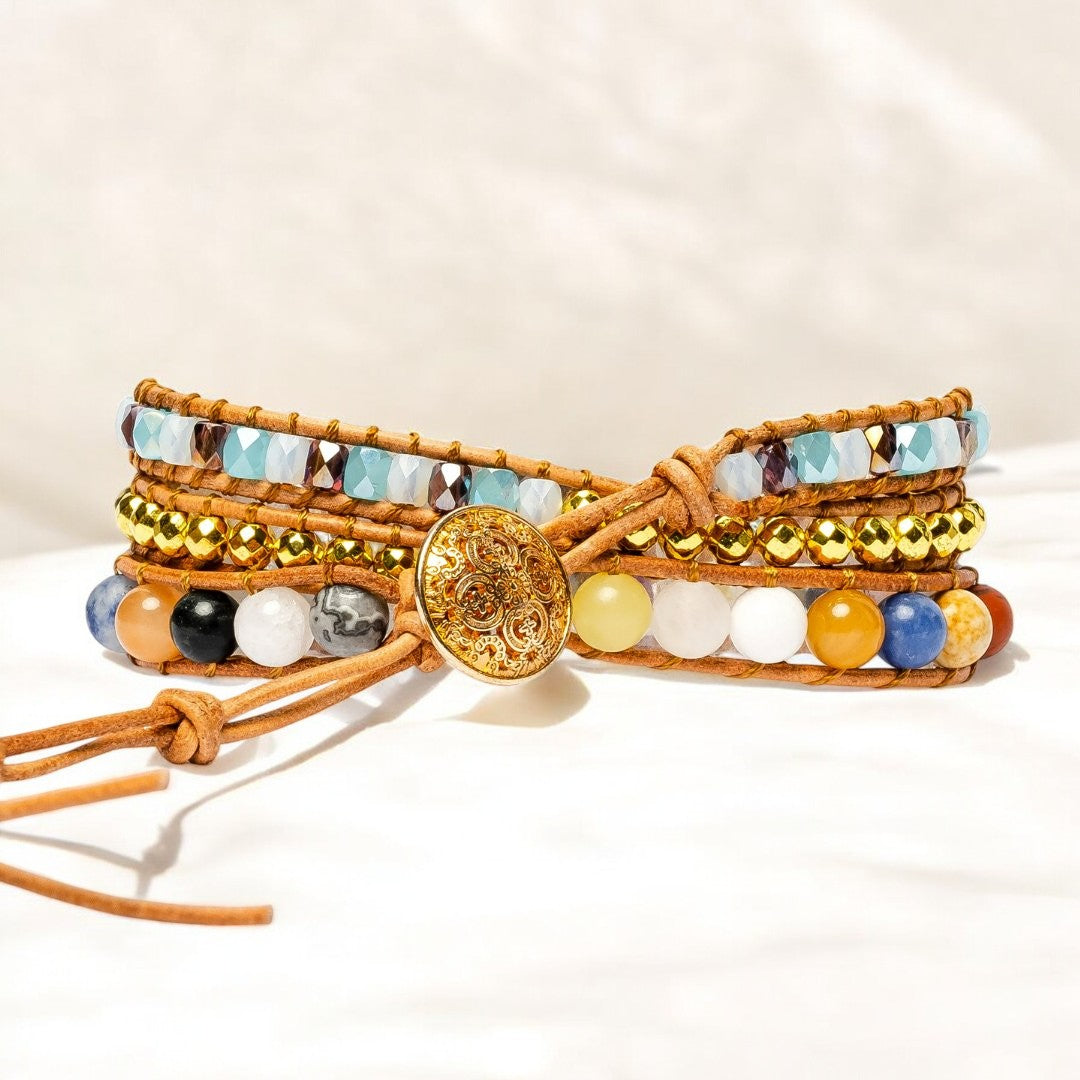 Bracelet enroulé de la déesse guerrière