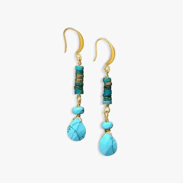 Blue Ocean Earrings - Cape Diablo