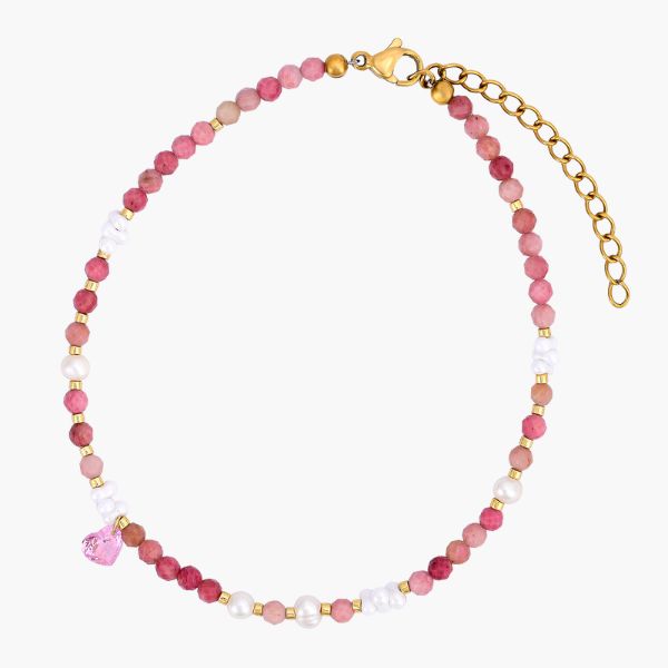 Bracelet de cheville Blush Harmony