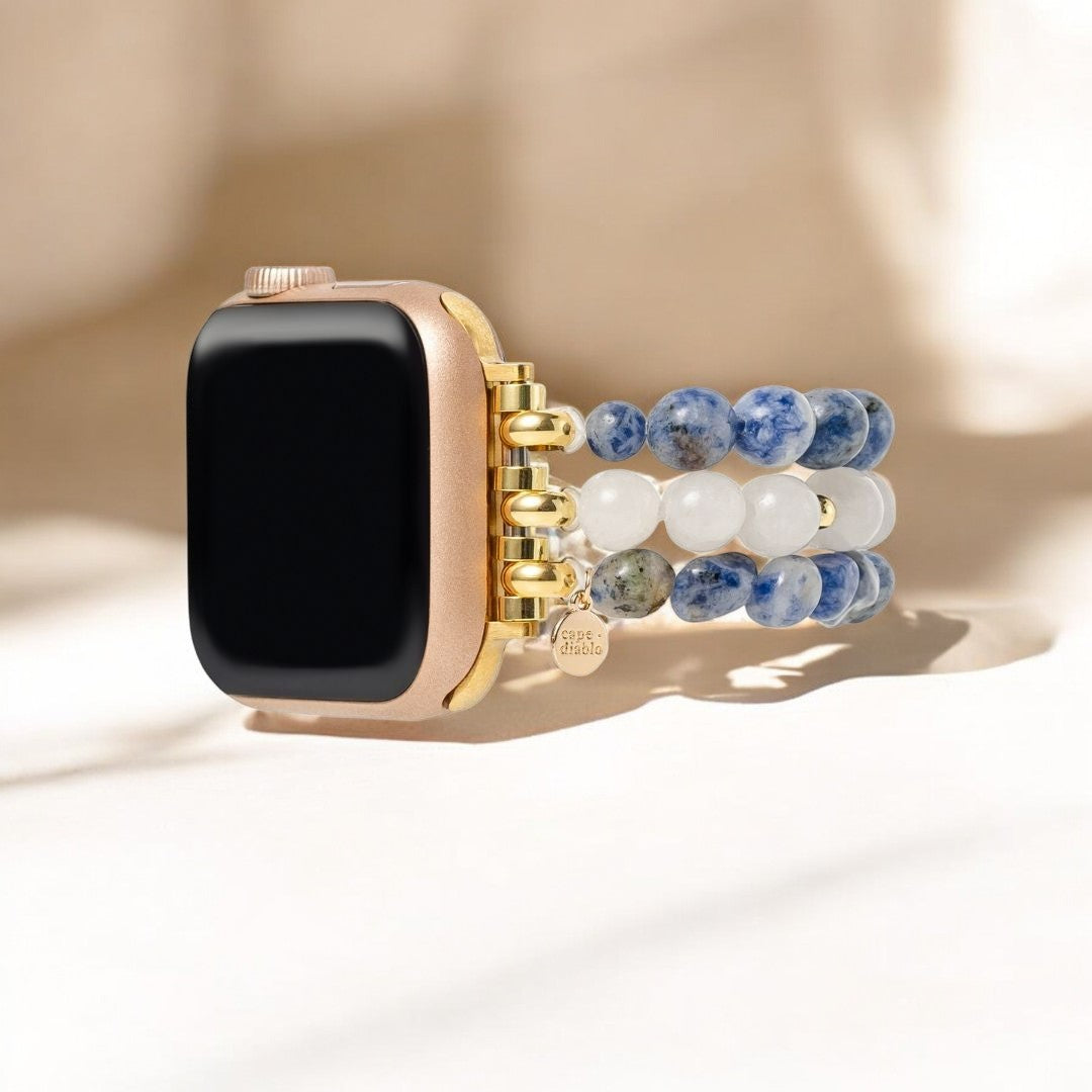 Bracelet Apple Watch Sodalite Tranquillité