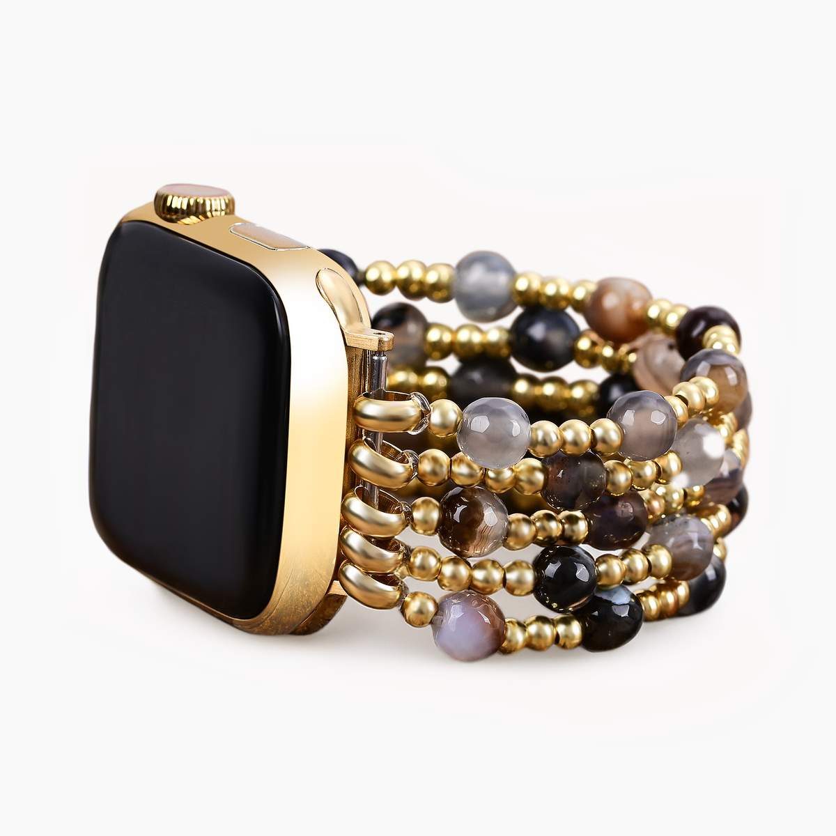 Bracelet extensible Agate Elegance pour Apple Watch