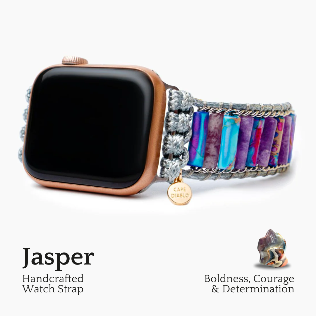 Bracelet Serene Imperial Jasper pour Apple Watch