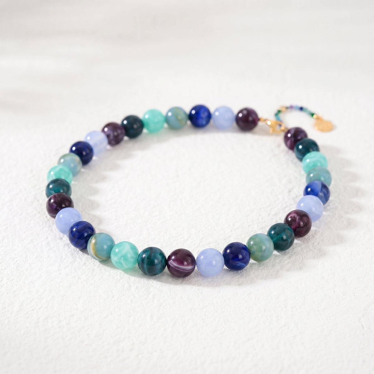 Collier côtier épais à perles