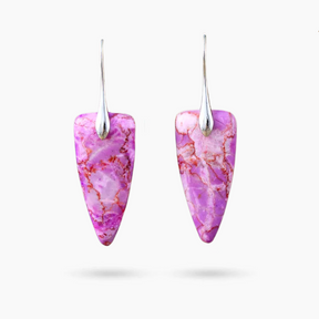 Boucles d’oreilles mystiques Lilas Jasper