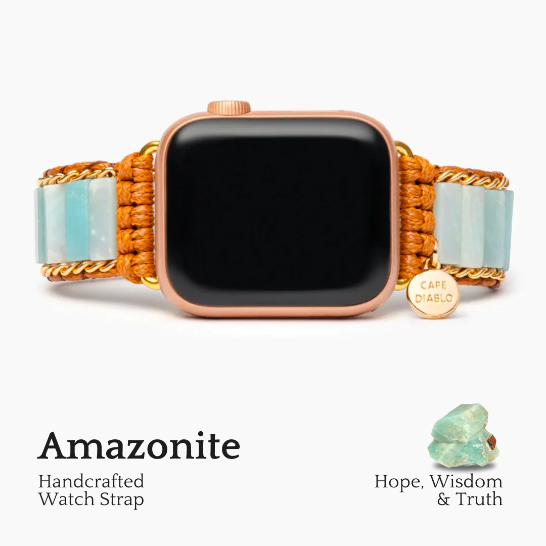 Apple Watch avec protection Amazonite