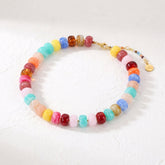 Collier lumineux arc-en-ciel imposant