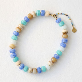 Collier imposant bleu « Coast »