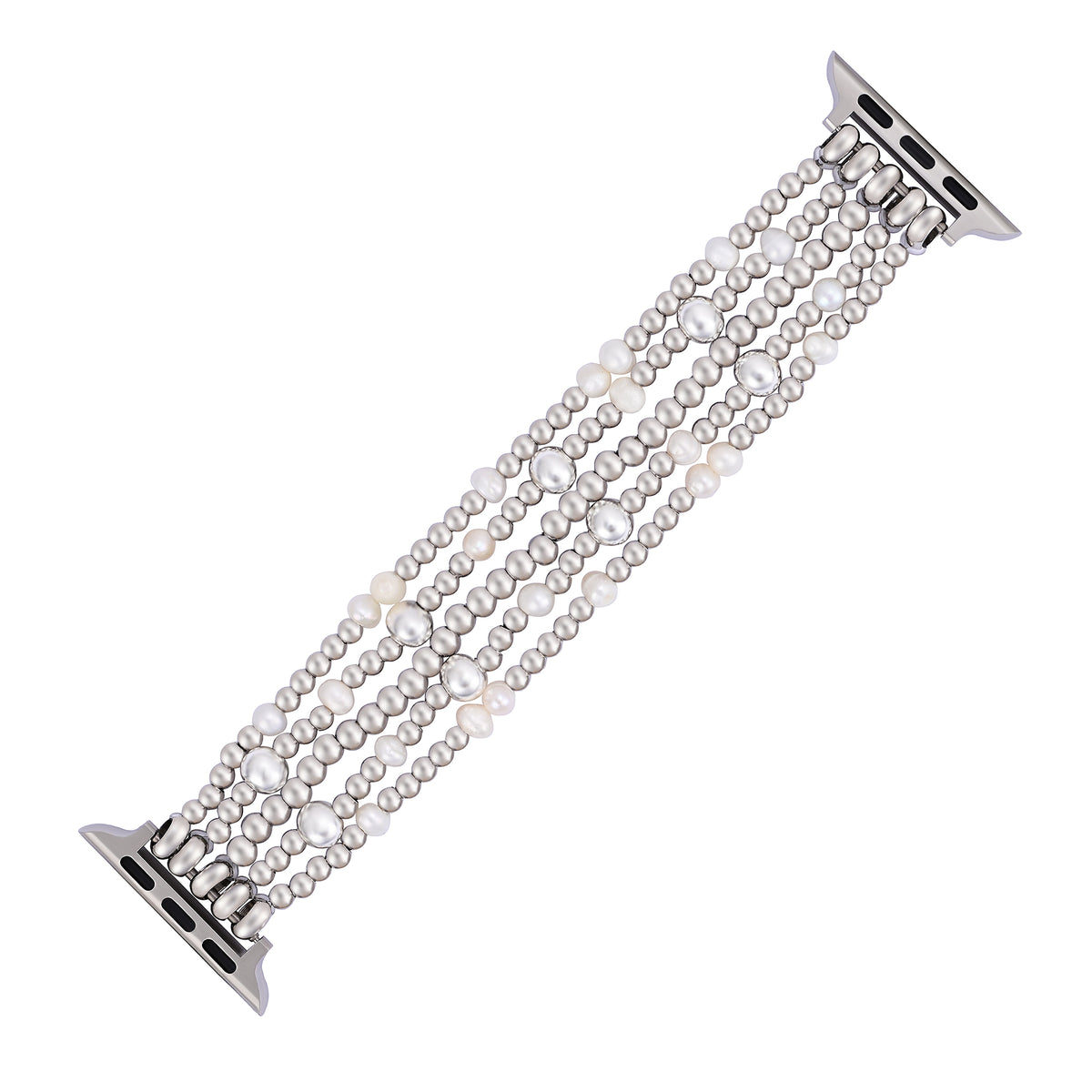 Bracelet extensible en perles scintillantes pour Apple Watch
