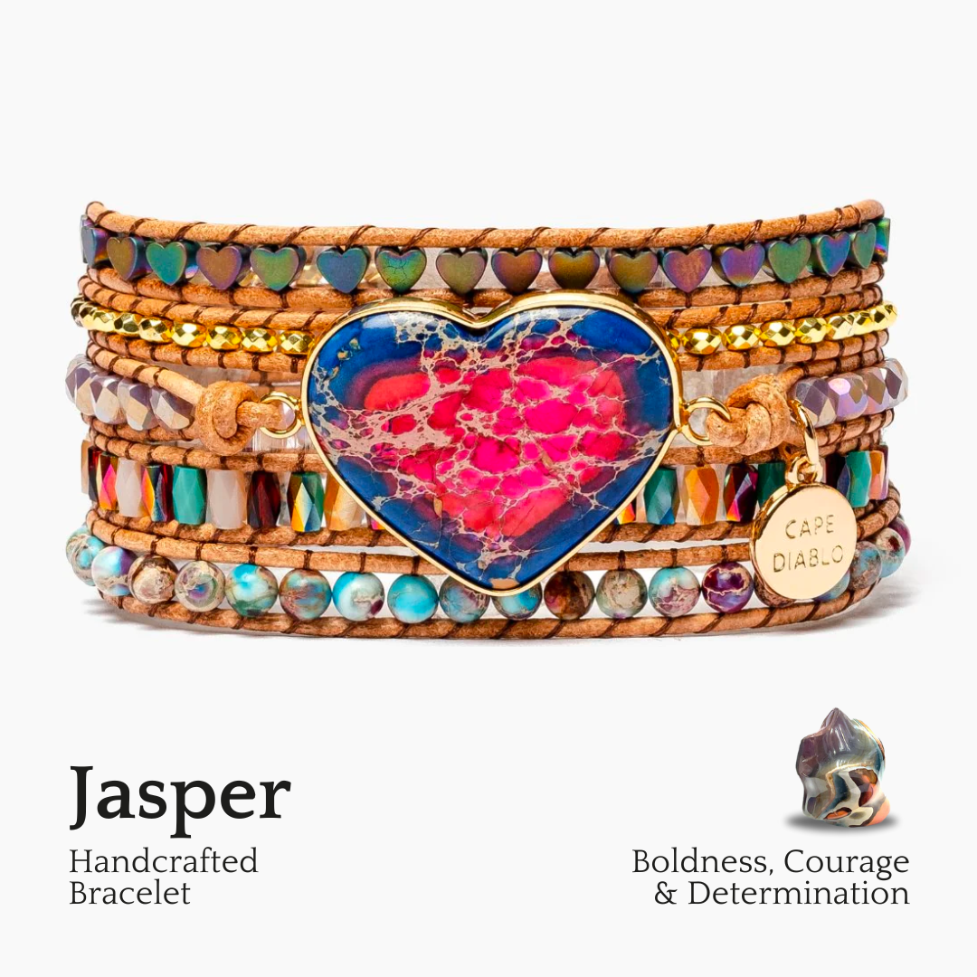 Bracelet enveloppant de protection d'amour intense