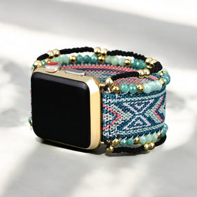 Bracelet Apple Watch en cobalt océanique